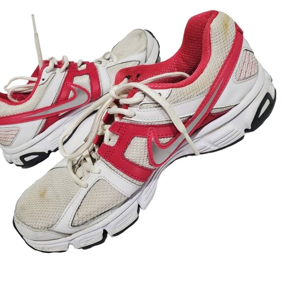 Nike Downshifter 5 Women's Training Running Athletic Shoe White Pink Size 8.5 - Picture 3 of 12